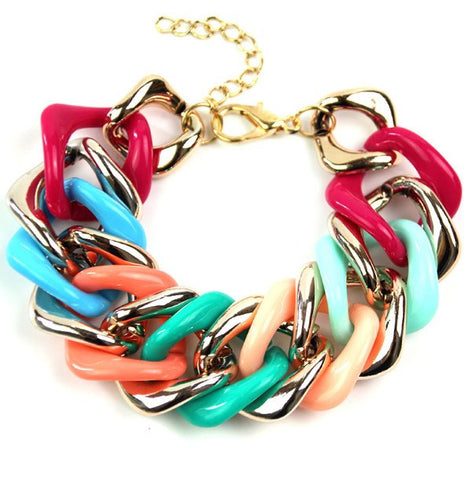 Colorful Resin Bib Accessories